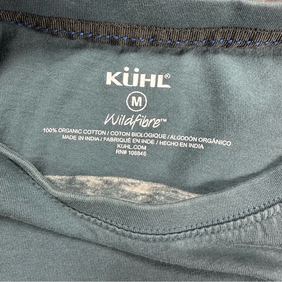 Men's Kühl Blue T-Shirt - Picture 3 of 5